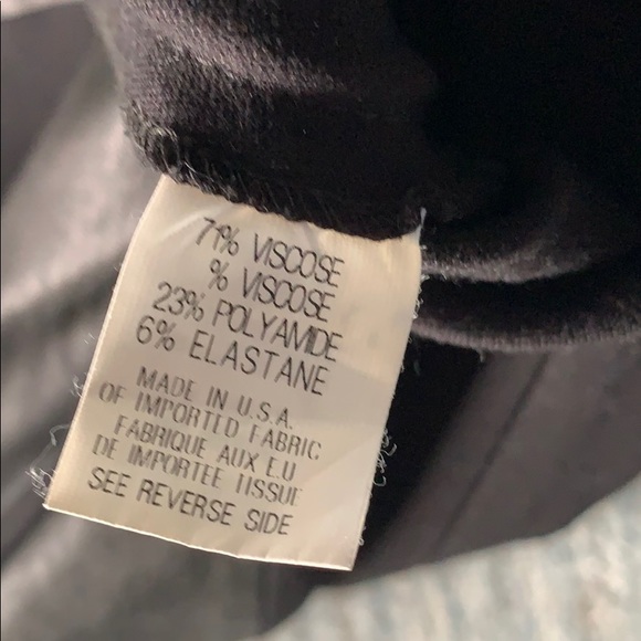 Theory Black Two Texture Strapless Mini Dress 6 - Picture 10 of 11